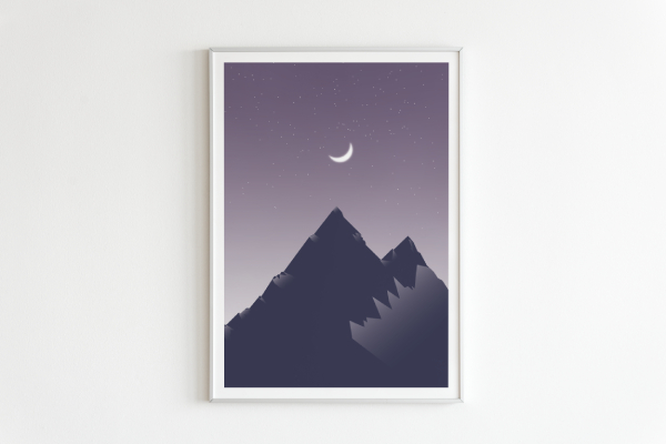 Mountain illustration