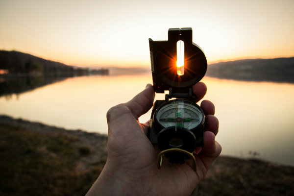 Compass Photograph by Tim Graf